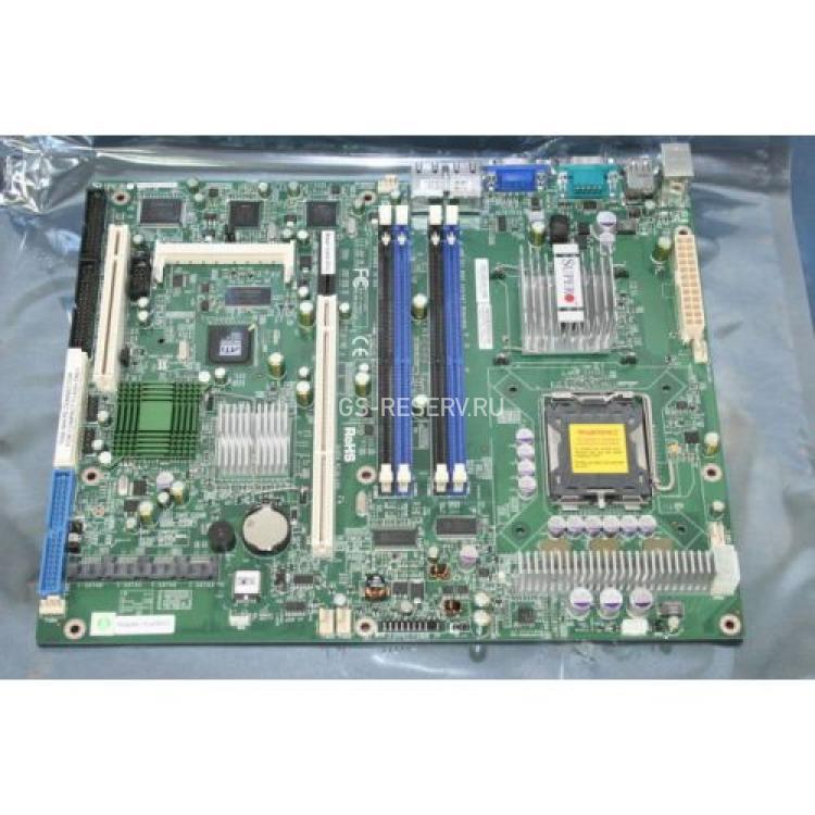 Материнская Плата Supermicro iE7230 S775 4DualDDRII-667 4SATAII U100 Riser PCI-E4x PCI-X PCI 2LAN1000 SVGA ATX 1U(PDSMI)