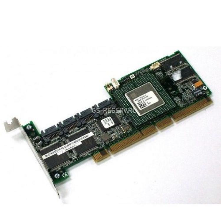 Контроллер RAID SATA HP (Adaptec) AAR-2410SALP/64Mb 2xSil3512/Intel GC80303 64Mb 4xSATA RAID50 PCI/PCI-X For DL100G2(AAR-2410SALP)