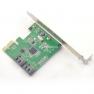 Контроллер SATA Various Marvell 88SE9128 2xSATAII RAID10 SATAIII 6G PCI-E1x(1134-CPES6-00026)