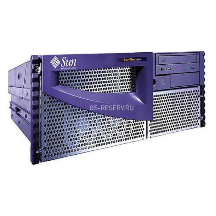 Сервер Sun Fire 280R UltraSPARC-III 900MHz/L2-8Mb / 1Gb(8Gb) SDR/ 2LAN/ 2FC/ 2x0(72)Gb/10k FC/ ATX 1(2)x560W 4U(600-7115-01)