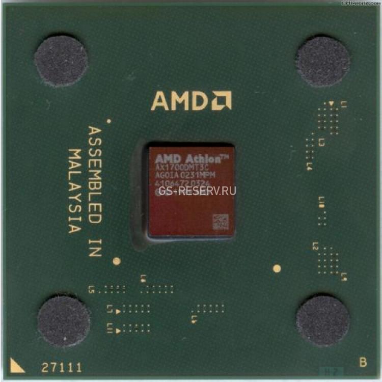 Процессор AMD Athlon XP 1700+ (256/266/1,75v) Socket 462 Palomino(AX1700DMT3C)