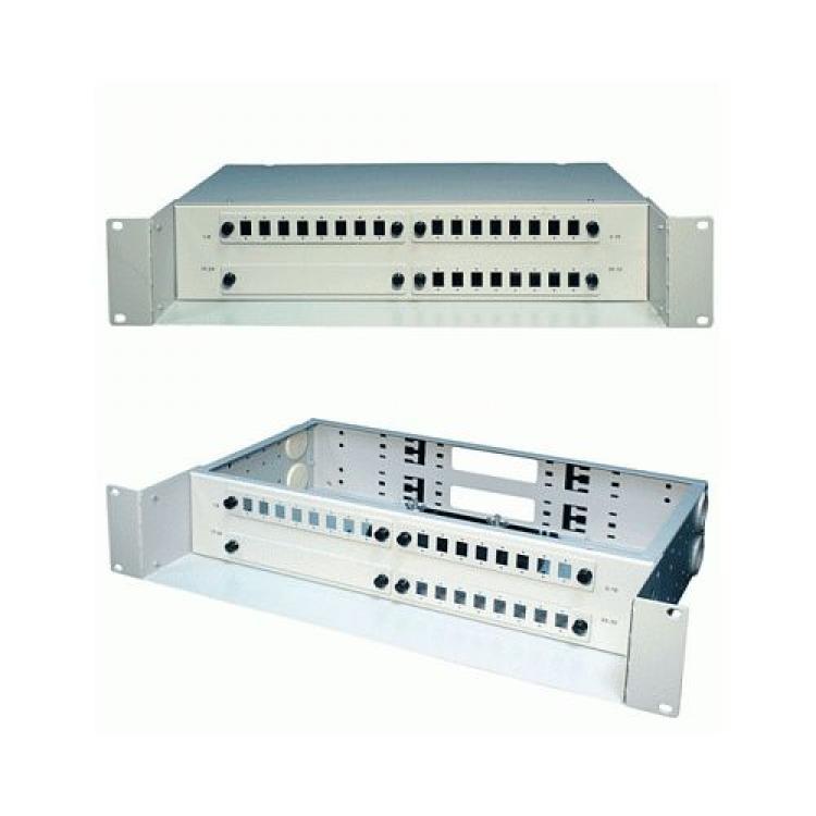Кросс Распределительный Оптический Various 24xPorts SC/LC 2U 19"(CCB-027)