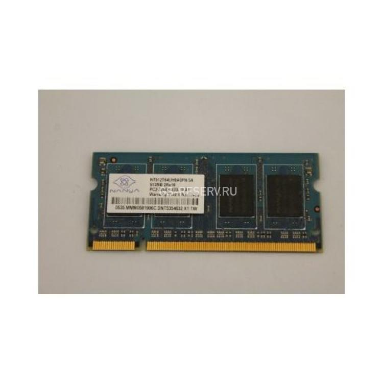 RAM SO-DIMM DDRII-400 Nanya 512Mb PC3200(NT512T64UH8A0FN-5A)