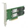 Твердотелый Накопитель SSD HP 120Gb M.2 Dual Kit (Intel) SSD Pro 1500 Series SSDSCIHF120A4H 120Gb R/W-540/480Mb/s MLC AES 20nm 6G SATAIII M.2 22x42mm For Apollo 4200 Gen9(797908-001)