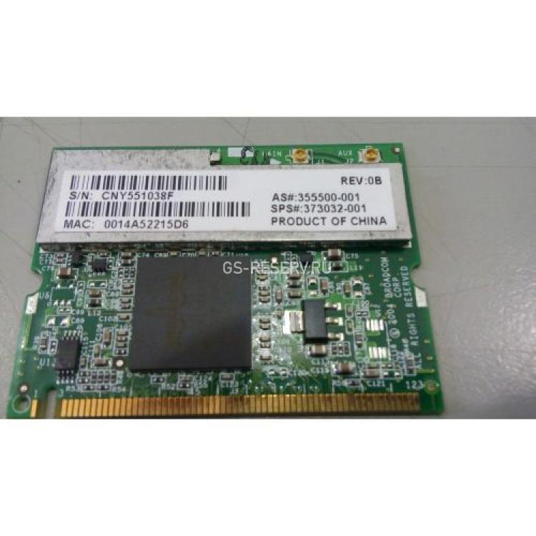 Модуль WiFi HP (Broadcom) 802.11g 54Mbit/s miniPCI(WMIB-152G-A)