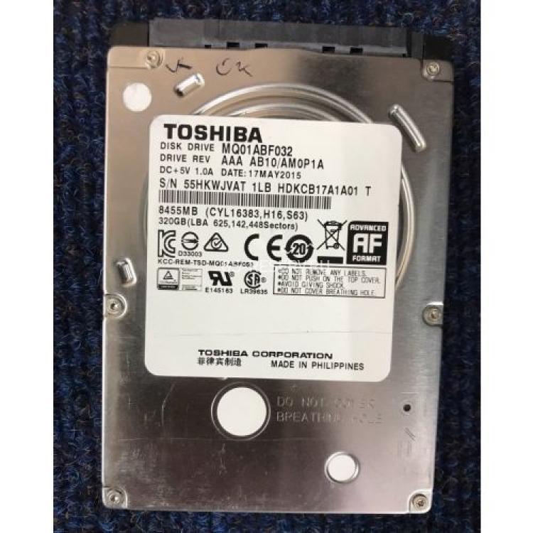 Жесткий Диск Toshiba 320Gb (U600/5400/8Mb) 6G AF SATAIII 2,5"(MQ01ABF032)