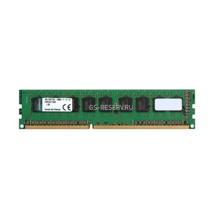RAM DDRIII-1600 Kingston 4Gb 1Rx8 ECC PC3-12800E(KVR16LE11S8/4I)