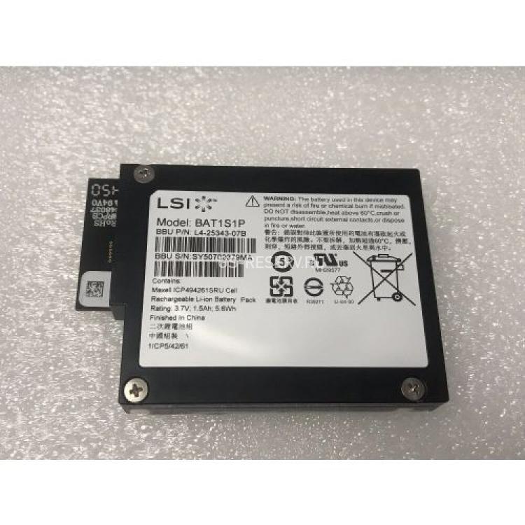 Батарея резервного питания (BBU) HP (LSI Logic) 3,7v 1,5A 5,6Wh For Z840 Z820 Z640 Z620 Z440 Z420 MegaRAID SAS 9260 9280(640127-001)