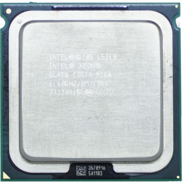 Процессор Intel Xeon 1600Mhz (1066/L2-2x4Mb) Quad Core 50W Socket LGA771 Clovertown(SL9MT)