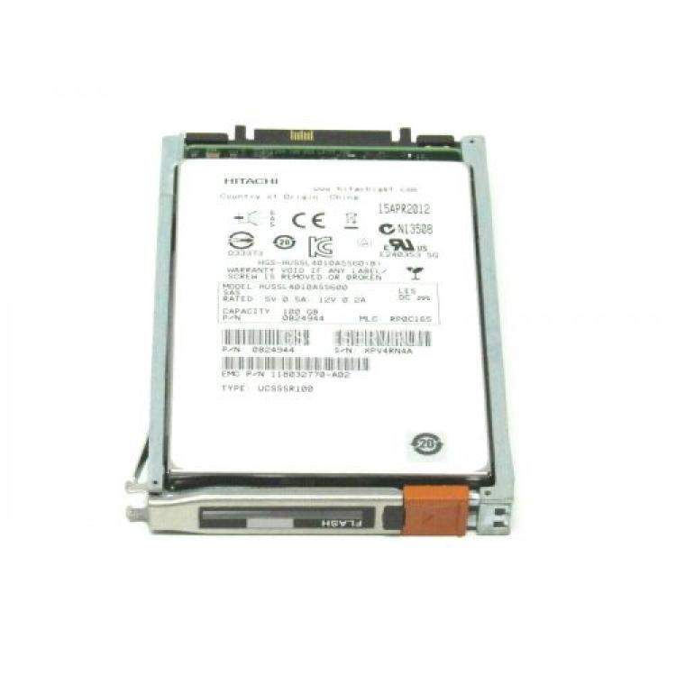Твердотелый Накопитель SSD SAS EMC (Hitachi) SSD400S.B 100Gb EFD MLC 6G SAS 2,5" For VNX8000 VNX7600 VNX7500 VNX5800 VNX5700 VNX5600 VNX5500 VNX5400 VNX5300 VNX5200 VNX5100 VNXe3300 VNXe3200 VNXe3150 VNXe3100(N6-2S6F-100)