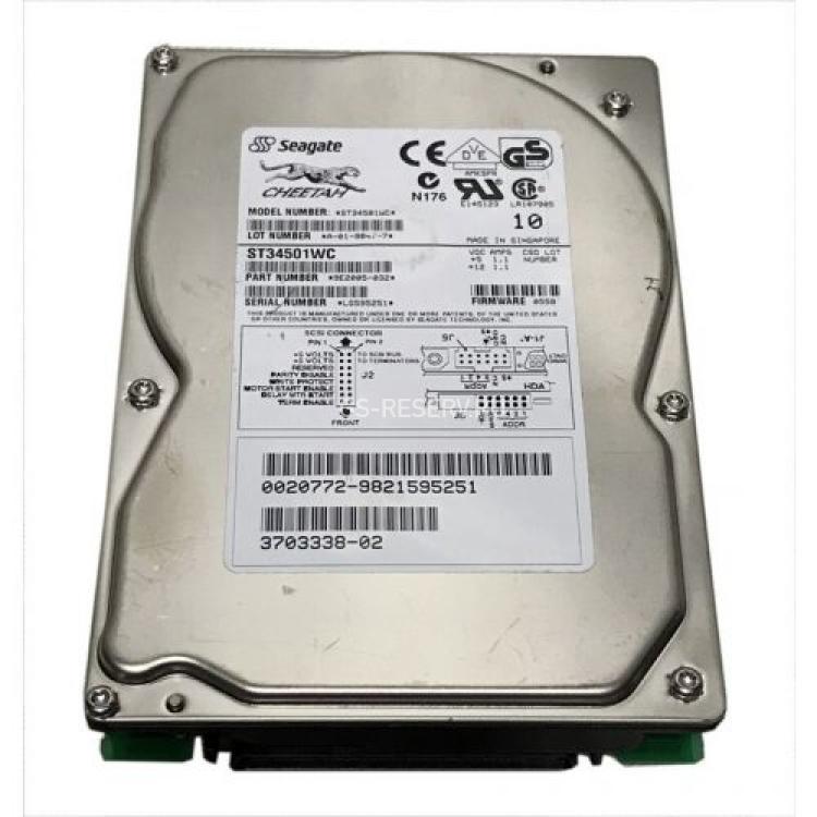 Жесткий Диск Seagate Cheetah 4LP 4,55Gb (U40/10000/0,5Mb) 80pin U40SCSI(9E2005)