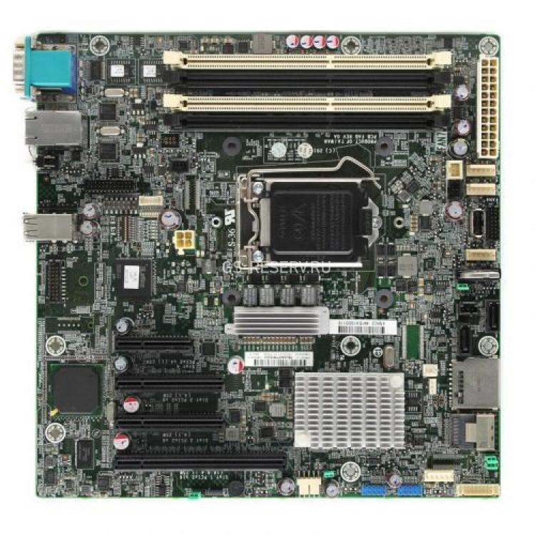 Материнская Плата HP iC200 S1155 4DualDDRIII-10600 6SATAII PCI-E16x 2PCI-E8x PCI-E4x 2LAN1000 SVGA mATX 1U For DL120G7 ML110G7(01014AU0A-600-G)