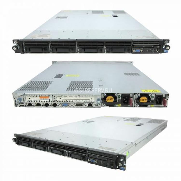 Сервер HP ProLiant DL360G7 CTO 0x Intel Xeon / DualS1366/ i5520/ 0Gb(128Gb) DDRIII/ Video/ 4LAN1000/ P410i-0(1024)Mb/ 4(8)SAS SFF/ 0x146(900)Gb/10(15)k SAS/ ATX 460W 1U(579237-B21)