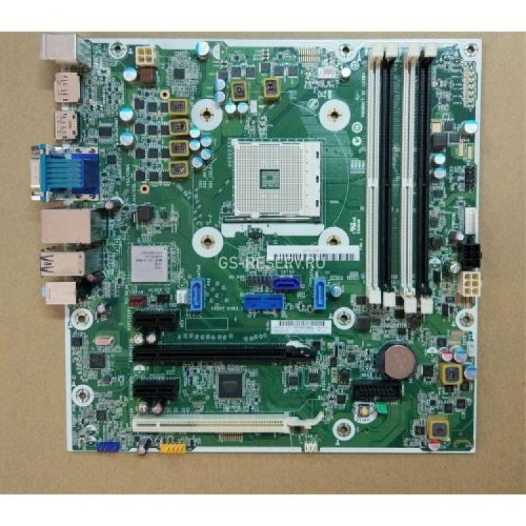 Материнская Плата HP AMD B350 SocketAM4 4DualDDRIV 3SATAIII 2PCI-E16x 2PCI-E1x SVGA LAN1000 AC97-8ch mATX For EliteDesk 705G3 MT SFF(854582-001)