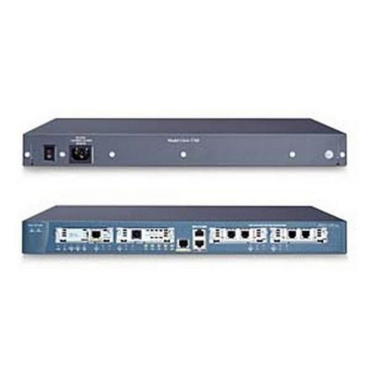 Маршрутизатор Cisco 1760 10/100BaseT Modular Router 1port-10/100Mbps 0(8)xWIC 1xWAN 1xAIM 32Mb-Flash 64Mb-DRAM 1U 19"(CISCO1760)