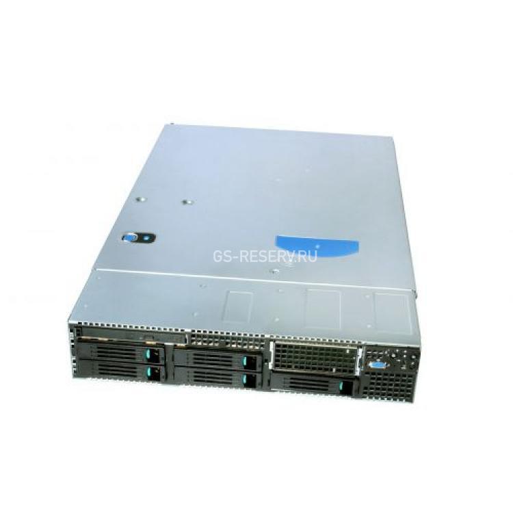 Платформа Intel Dual Socket 1366 i5520 12DDRIII 8SAS/SATAII 8xSAS/SATA 2,5" HotSwap 2GbLAN 6400Mhz 750Wt E-ATX 2U(900990)