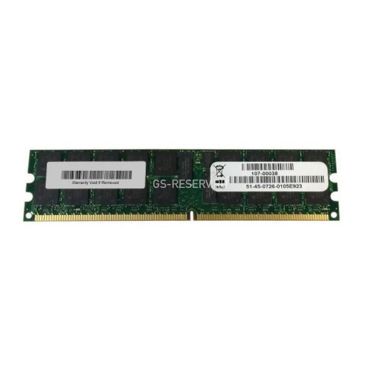 RAM DDRII-667 Network Appliance (NetApp) (PNY) 2Gb 2Rx8 REG ECC LP PC2-5300P For FAS3140 FAS3160 FAS3170(107-00038+A0)