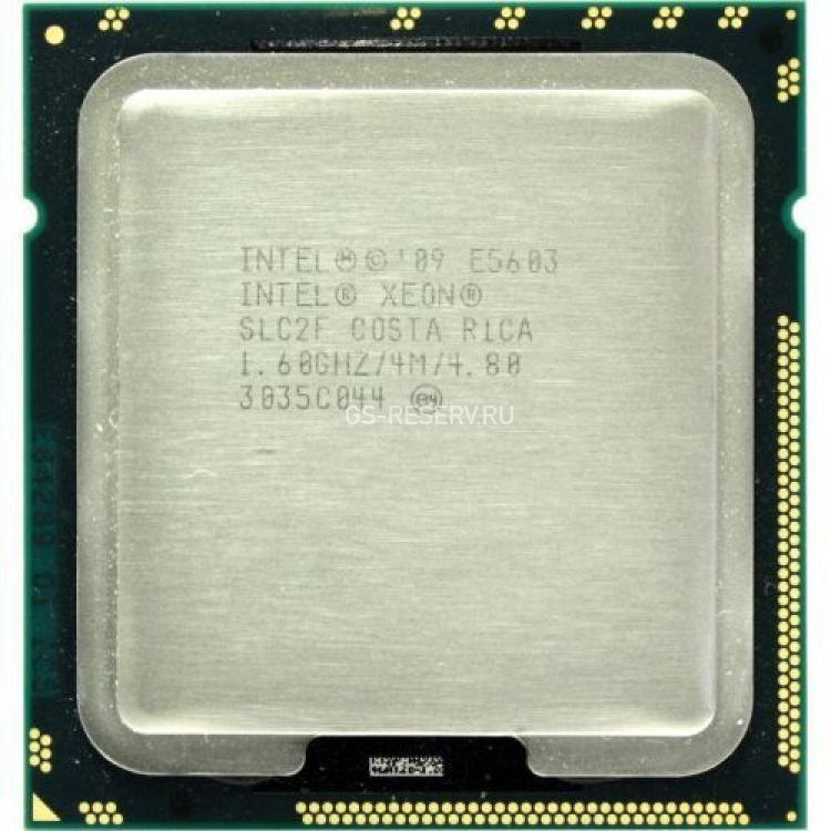 Процессор Intel Xeon 1600Mhz (4800/L3-4Mb) Quad Core 80Wt Socket LGA1366 Westmere(SLC2F)