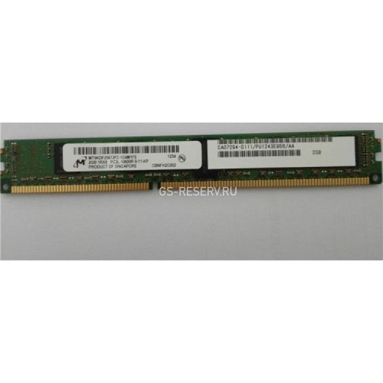 Оперативная Память DDRIII-1333 Fujitsu (Micron) 1333Mhz 2Gb 1Rx8 REG ECC VLP PC3L-10600R For Eternus DX80S2 DX90S2(CA07294-D111)