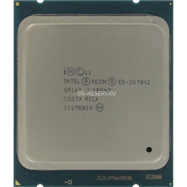 Процессор Intel Xeon E5 2500(3300)Mhz (8000/L3-25Mb) 10x Core 115Wt Socket LGA2011 Ivy Bridge(E5-2670 V2)
