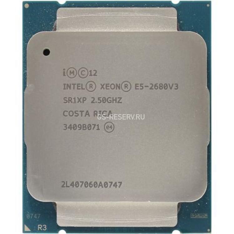 Процессор Intel Xeon E5 2500(3300)Mhz (9600/12x256Kb/L3-30Mb) 12x Core 120Wt Socket LGA2011-3 Haswell(SR1XP)