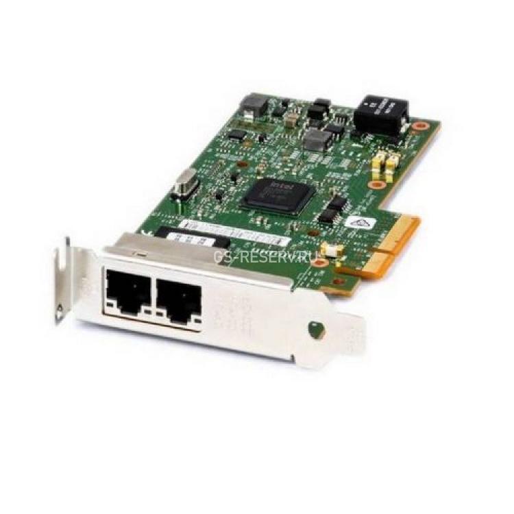 Сетевая Карта Dell (Intel) Dual Port Gigabit Server Adapter NH135CAM4 2x1Гбит/сек 2xRJ45 LP PCI-E4x 2.0(XP0NY)