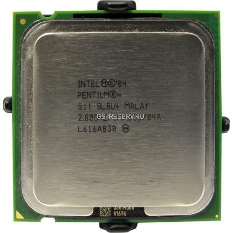 Процессор Intel Pentium 511 2800Mhz (533/L2-1Mb) 84Wt LGA775 Prescott(SL8U4)