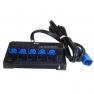 Распределительное Устройство Электропитания HP Modular PDU Extension Bar UID LEDs 16A 100-240V 5xC13 For Gen6 Gen7 Gen8 Gen9(AF529A)