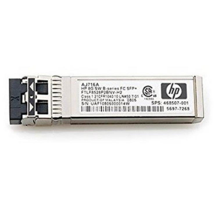 Transceiver SFP+ HP (Finisar) 8,5Gbps MMF Short Wave 850nm 500m Pluggable miniGBIC FC8x(AJ716A)