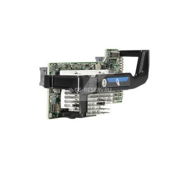 Сетевой Адаптер HP FlexFabric 10Gb 2-port Adapter 2x10Гбит/сек HBA Mezzanine For ProLiant BL460c Gen8 BL420c Gen8 BL465c Gen8 BL660c Gen8 WS460c Gen8(649940-001)