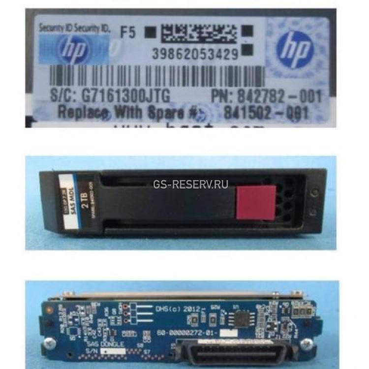Жесткий Диск HP 2Tb (U1200/7200) 12G SAS 3,5" For MSA2052 MSA2050 MSA2042 MSA2040 MSA1050 MSA1040(N9X93A)