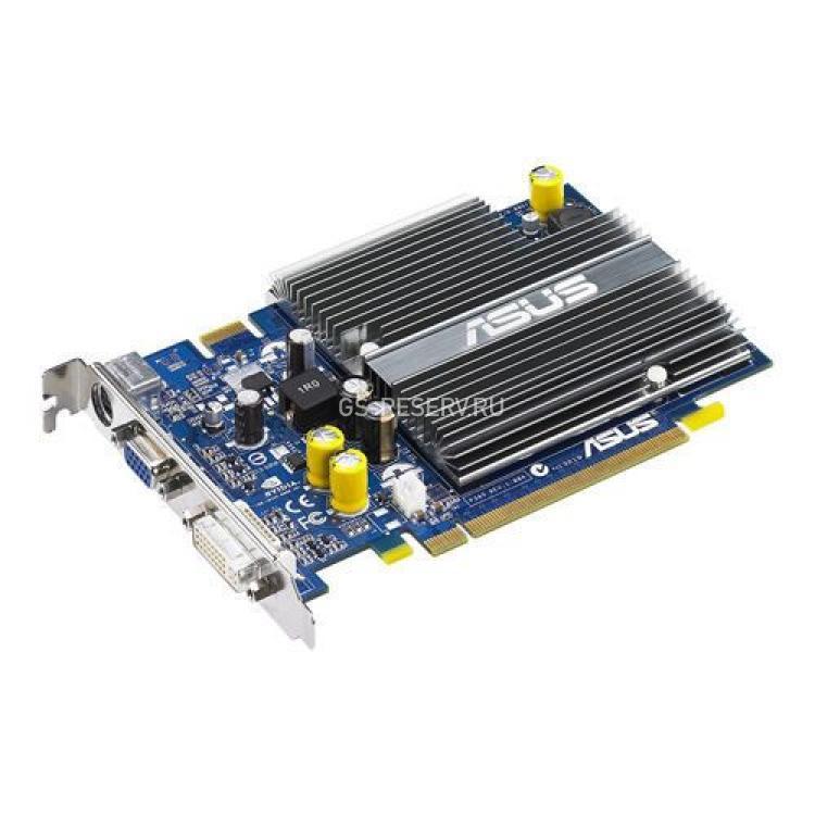 Видеокарта ASUS GF7600GS 256Mb 128Bit GDDR2 DVI TV-Out SLI PCI-E16x(EN7600GS/SILENT/HDT/256M)