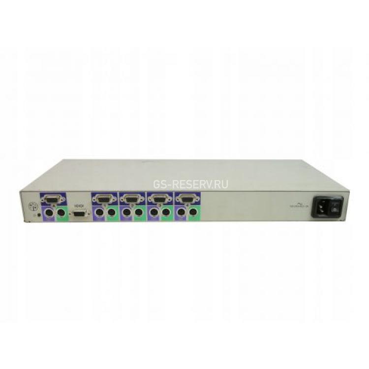 KVM Переключатель Compaq (Apex) OutLook 4хPC PS/2 Metal 19" 1U(EL-40DT)