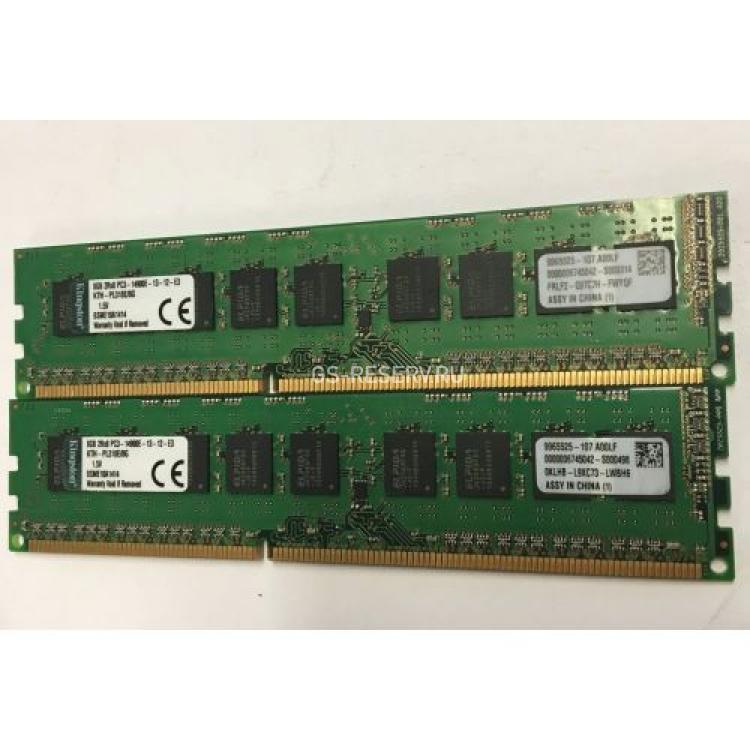 RAM DDRIII-1600 Kingston 8Gb 2Rx8 ECC PC3-12800E For HP 669324-B21 669239-581 684035-001 A2Z50AA(KTH-PL316E/8G)