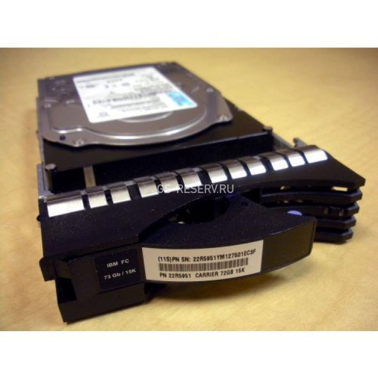 Жесткий Диск IBM Storage 73Gb (U2048/15000) 40pin Fibre Channel 3,5" For DS8700 DS8000 DS6800 DS6000(22R5952)