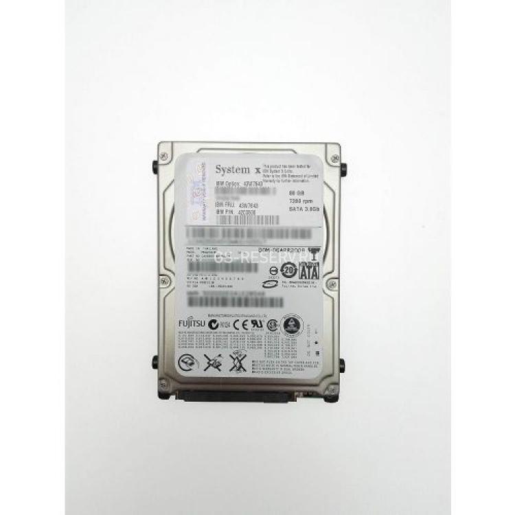 Жесткий Диск IBM Eserver xSeries 80Gb (U300/5400) SATAII 2,5" Non Hot-Swap For HS12(43W7643)