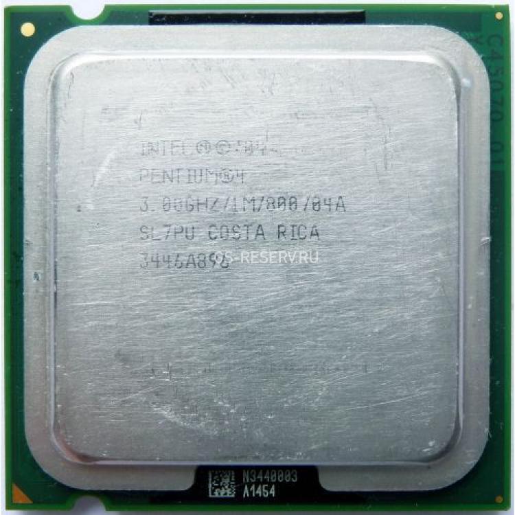 Процессор Intel Pentium 530J 3000Mhz (800/L2-1Mb) XD HT 84Wt LGA775 Prescott(SL82X)