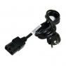 Кабель Питания HP C13 To Euro Plug 10A 250v 180cm/1,8m(100614-009)
