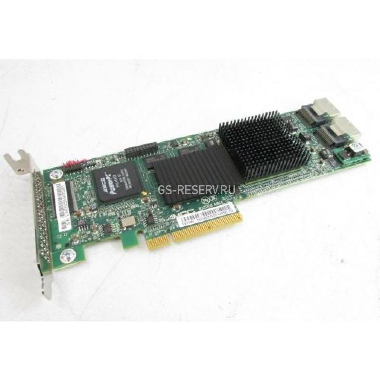 Контроллер SAS RAID 3Ware PowerPC PPC405CR 512Mb DDRII Int-2xSFF8087 8xSAS/SATA RAID50 U300 LP PCI-E8x(700-3405-00O)