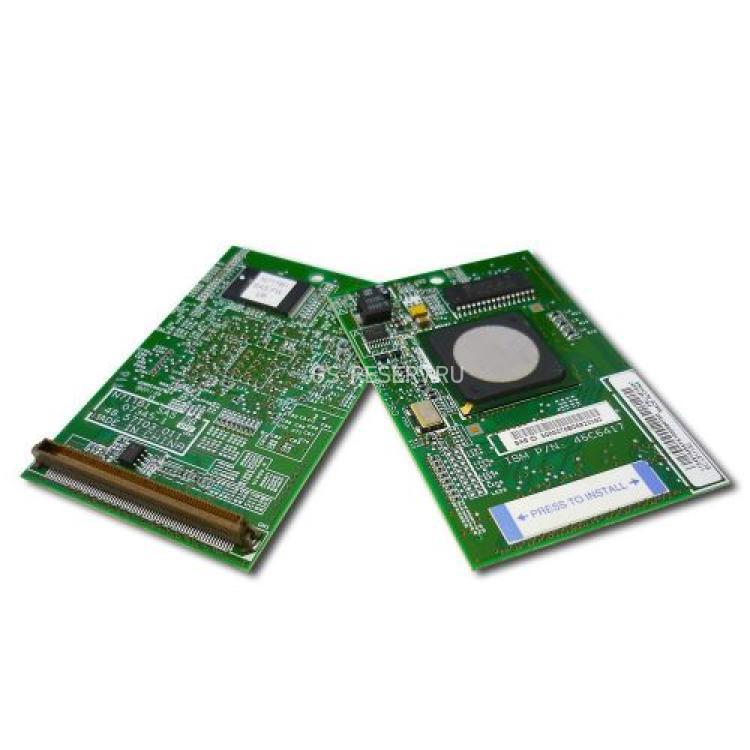 Контроллер SAS RAID IBM SAS RAID HBA Adapter Card LSISAS1064e 4xSAS/SATA RAID50 U300 For BladeCenter HS12(44R5860)