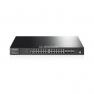Коммутатор TP-Link Jetstream 28port 24port-10/100/1000Mbps 4port-1000Mbps 2port-10Gbps 24xRJ45 6xSFP+ Managed Layer 2 19" 1U(T2700G-28TQ)