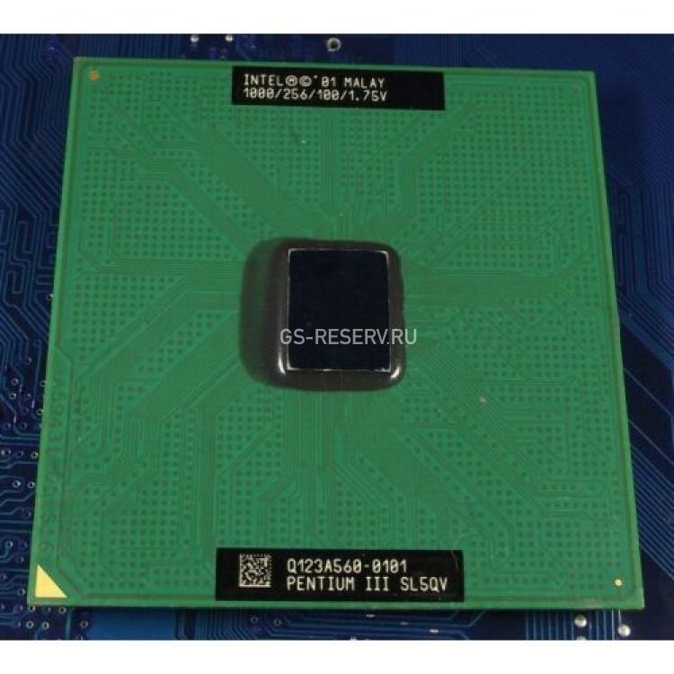 Процессор Intel Pentium III 1000Mhz (256/100/1.75v) FCPGA Coopermine(SL5QV)