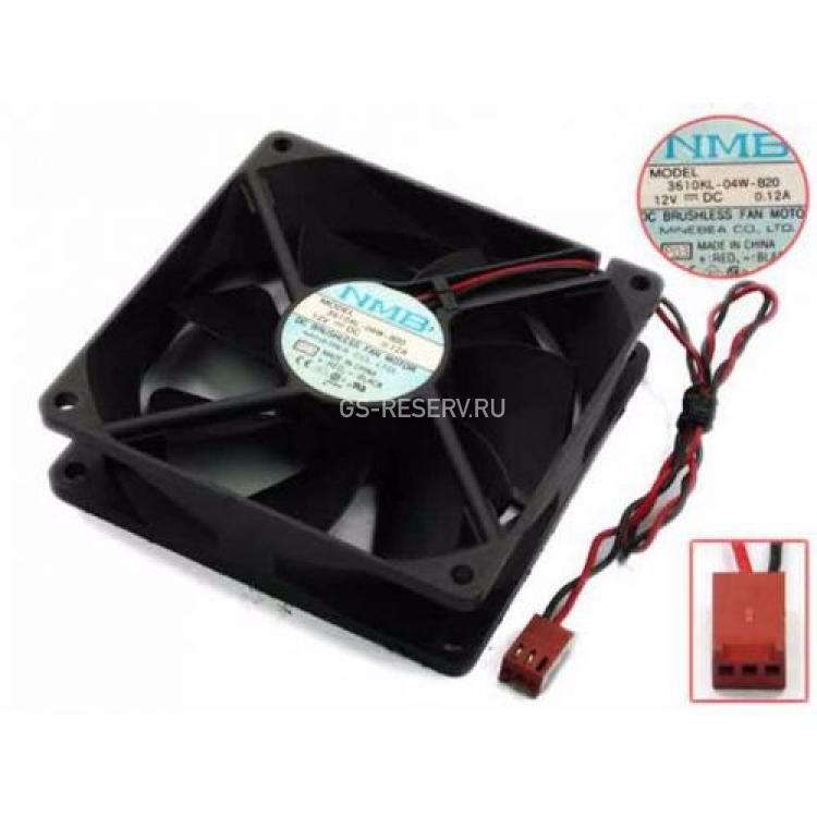 Вентилятор NMB 0.11A 12v 2100 об/мин 33.5CFM 29,5dBA 92x92x25mm(3610KL-04W-B20)