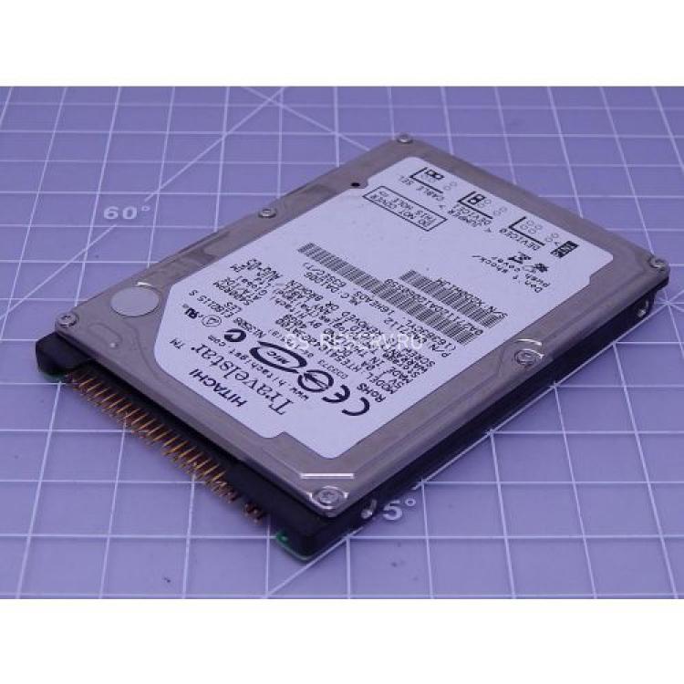 Жесткий Диск Hitachi Travelstar E5K100 40Gb (U100/5400/8Mb) IDE 2,5"(HTE541040G9AT00)