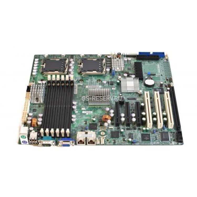 Материнская Плата Supermicro i5100 Dual Socket 771 6DualDDRII-667 6SATAII U100 3PCI-E8x 3PCI SVGA 2xGbLAN ATX 1333Mhz(X7DCL-I)