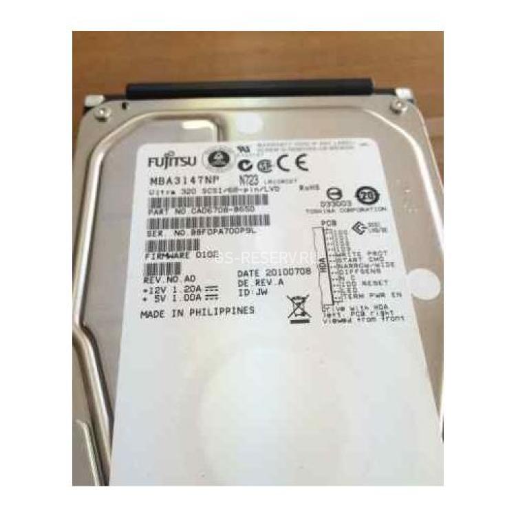 Жесткий Диск Fujitsu 147Gb (U320/15000/8Mb) 68pin U320SCSI(CA06708-B650)