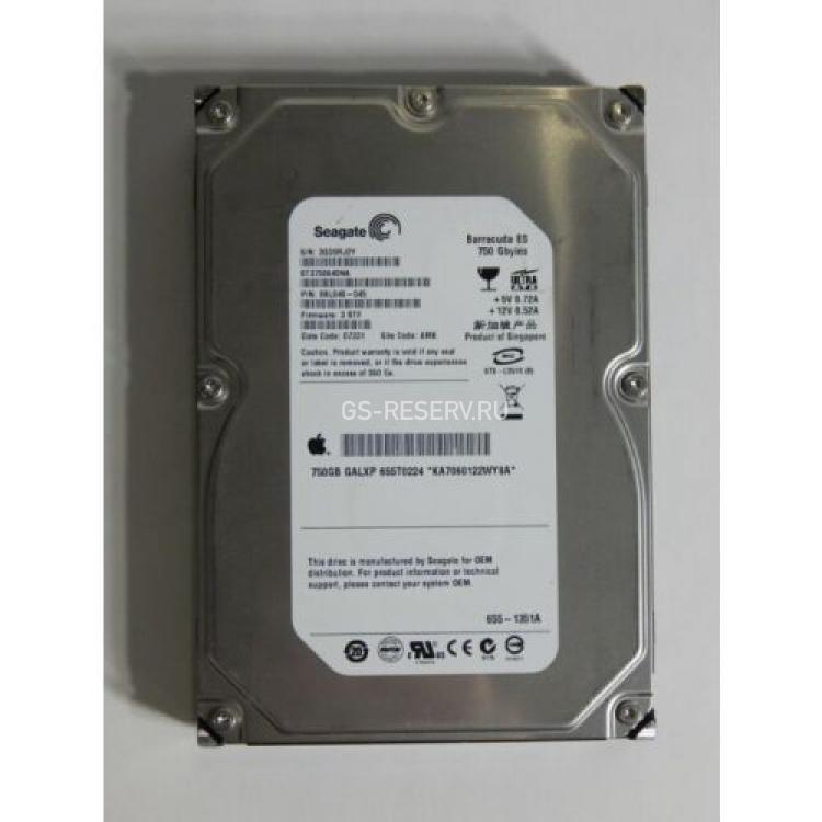Жесткий Диск Apple (Seagate) Barracuda ES ST3750640NA 750Gb (U100/7200/16Mb) IDE To SCSI For Xserve(655T0224)