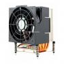 Радиатор и Вентилятор SuperMicro 19,5dB 2050rpm 34CFM Socket LGA1366 LGA1356 Al-Cu 4U Active(SNK-P0040AP4)