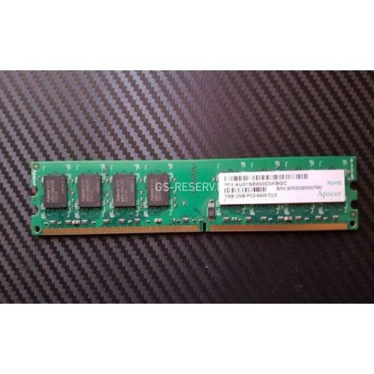 RAM DDRII-800 Apacer 1Gb PC2-6400U(78.01GAR.405)