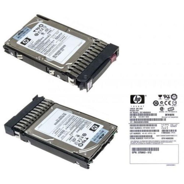 Жесткий Диск HP (Seagate) Savvio 10K.2 ST9146802SS 146Gb (U300/10000/16Mb) SAS 2,5" For Gen4 Gen5 Gen6 Gen7(437862-001)